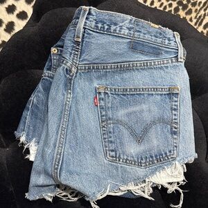 Levi's Blue Jean Shorts